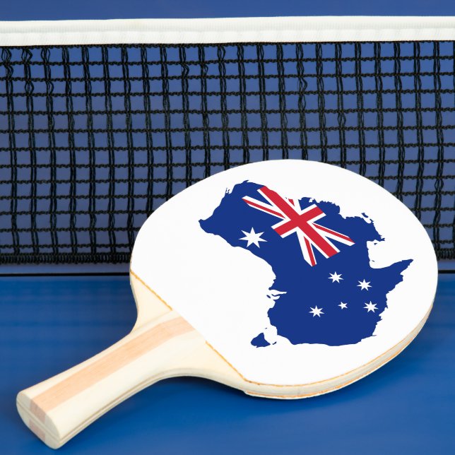 Raquette De Ping Pong drapeau de l'Australie (Insitu)