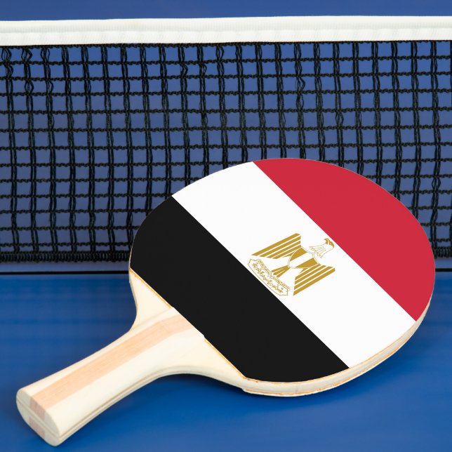 Raquette De Ping Pong Drapeau de l'Égypte (Insitu)