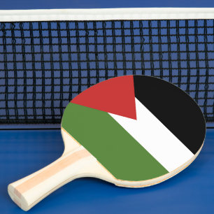 Raquette De Ping Pong Drapeau de Palestine
