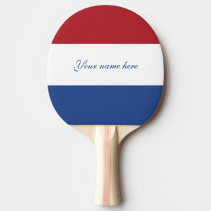 Raquette De Ping Pong Drapeau de Pays-Bas