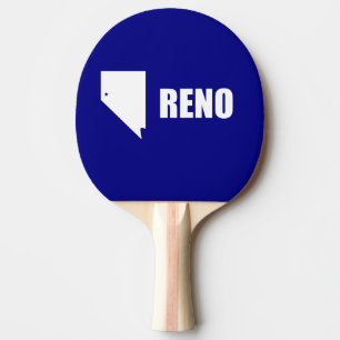 Raquette De Ping Pong Drapeau de Reno, Nevada Ping Pong Paddle