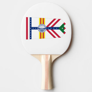 Raquette De Ping Pong Drapeau de Tampa, Floride Ping-Pong Paddle