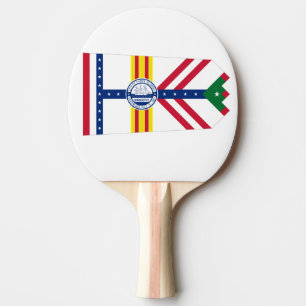 Raquette De Ping Pong Drapeau de Tampa, Floride Ping-Pong Paddle