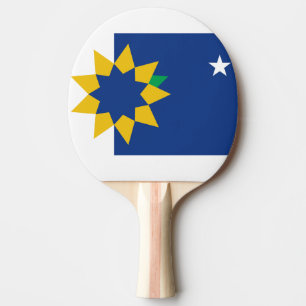 Raquette De Ping Pong Drapeau de Topeka, Kansas
