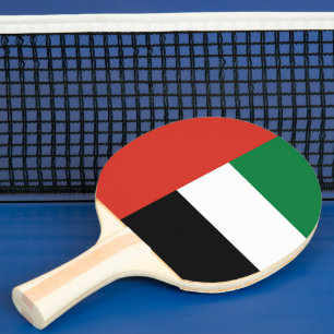 Raquette De Ping Pong Drapeau des Émirats arabes unis