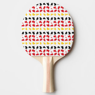 Raquette De Ping Pong Drapeau des États allemands