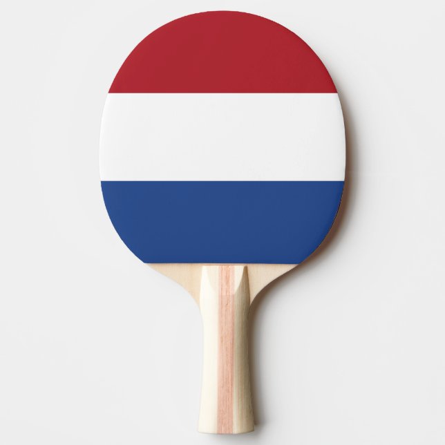 Raquette De Ping Pong Drapeau des Pays-Bas (Devant)