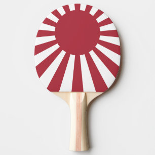 Raquette De Ping Pong Drapeau du soleil levant impérial du Japon, Edo à