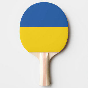 Raquette De Ping Pong Drapeau d'Ukraine