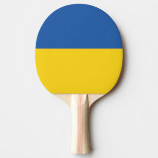 Raquette De Ping Pong Drapeau d'Ukraine