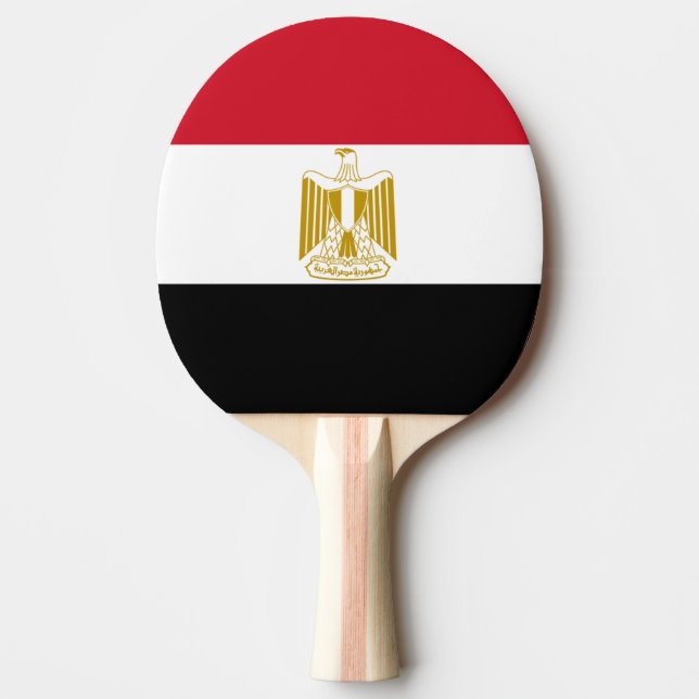 Raquette De Ping Pong Drapeau égyptien (Devant)
