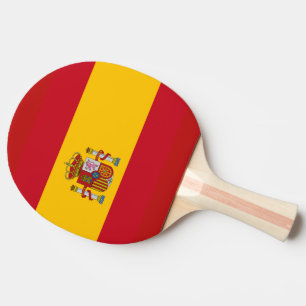 Raquette De Ping Pong Drapeau espagnol