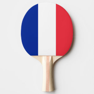Raquette De Ping Pong Drapeau français