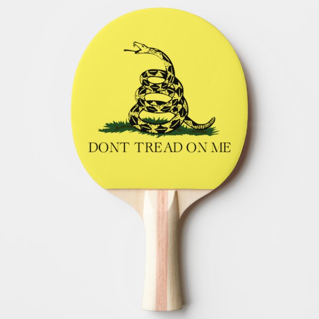 Raquette De Ping Pong Drapeau Gadsden Ping Pong Paddle (Devant)