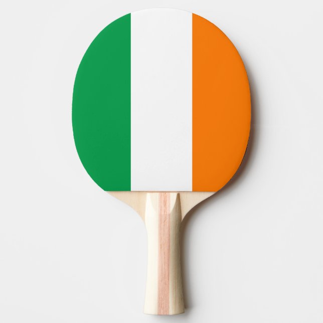 Raquette De Ping Pong Drapeau irlandais (Devant)