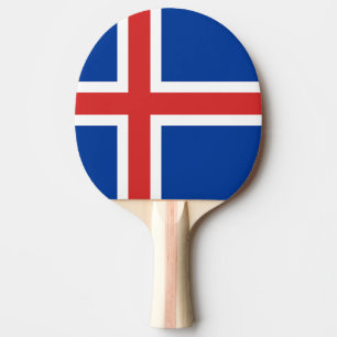 Raquette De Ping Pong Drapeau Islande Ping Pong Paddle