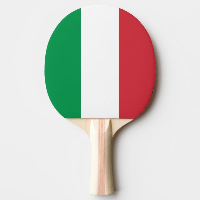 Raquette De Ping Pong Drapeau Italie (Devant)