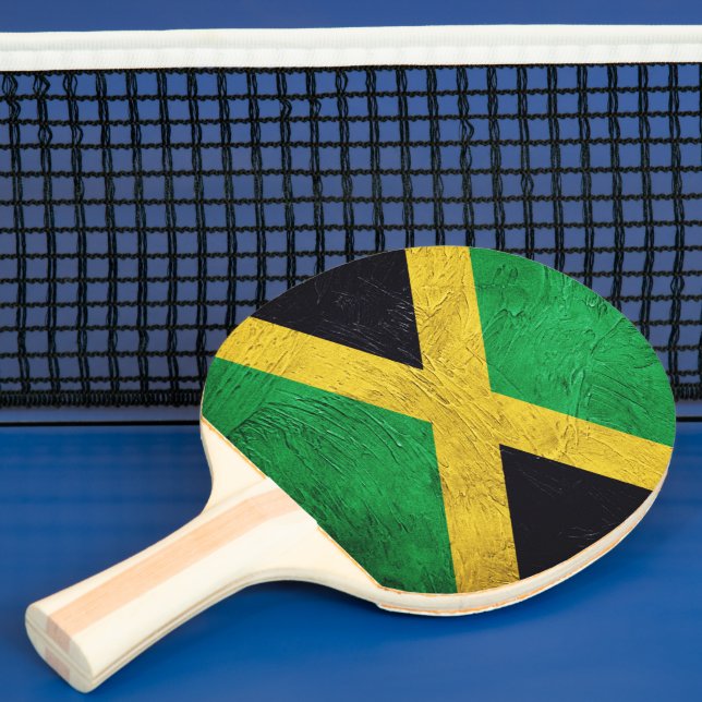 Raquette De Ping Pong Drapeau jamaïcain (Insitu)