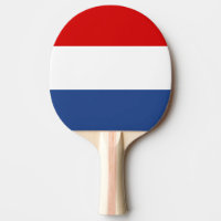 Drapeau néerlandais ping pong paddle pour ping-pon