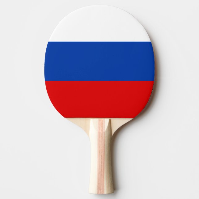 Raquette De Ping Pong Drapeau russe de ping-pong pour le tennis de table (Devant)