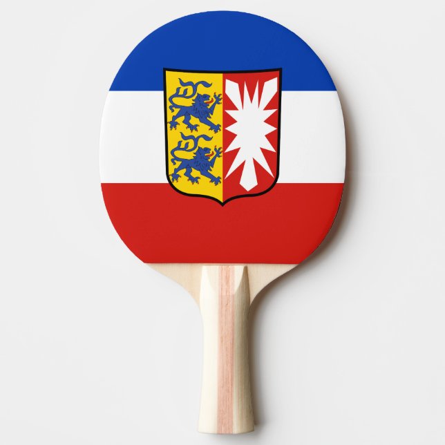 Raquette De Ping Pong Drapeau Schleswig-Holstein Ping-Pong (Devant)