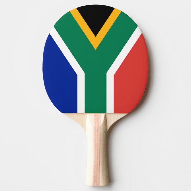 Raquette De Ping Pong Drapeau sud-africain ping pong paddle pour tennis  (Devant)