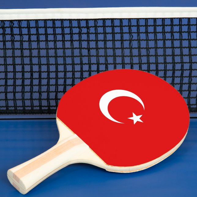 Raquette De Ping Pong Drapeau turc (Insitu)