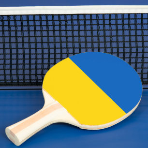Raquette De Ping Pong Drapeau ukrainien