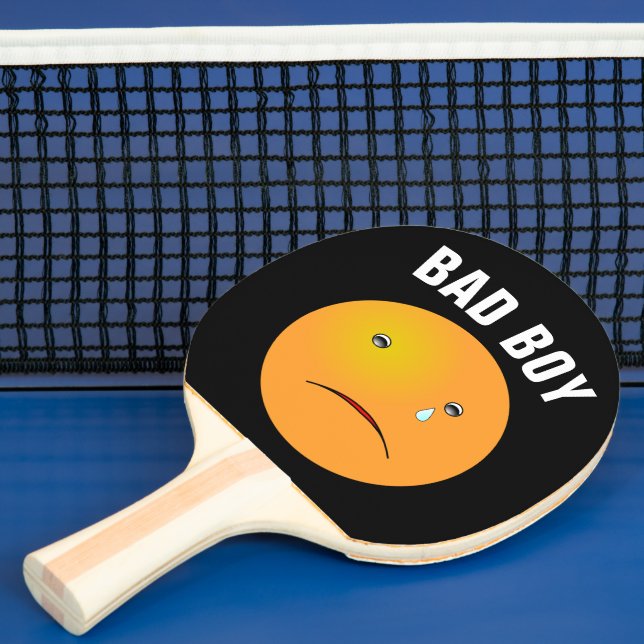 RAQUETTE DE PING PONG DRÔLE MAUVAIS GARÇON (Insitu)