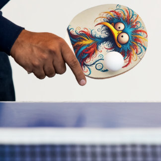 Raquette De Ping Pong Drôle Ping Pong