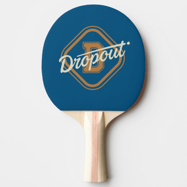 Raquette de Ping Pong Dropout Diamond Bleu/Vert  (Devant)
