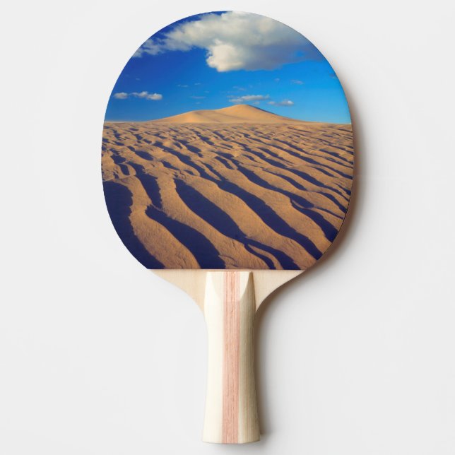 Raquette De Ping Pong Dunes de sable et nuages (Devant)