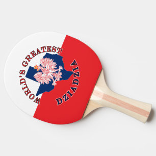 Raquette De Ping Pong Dziadzia la plus grande du monde
