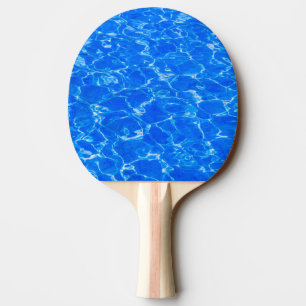 Raquette De Ping Pong Eau Bleue Fraîche
