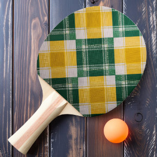 Raquette De Ping Pong Écossais Ananas