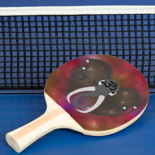 Raquette De Ping Pong Ecouter les éléphants au Cosmos