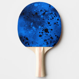 Raquette De Ping Pong Effet de projection de peinture en spray sur une r
