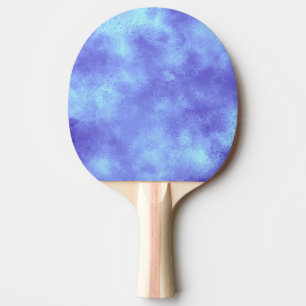 Raquette De Ping Pong Effet nuage de tempête bleue Ping Pong Paddle
