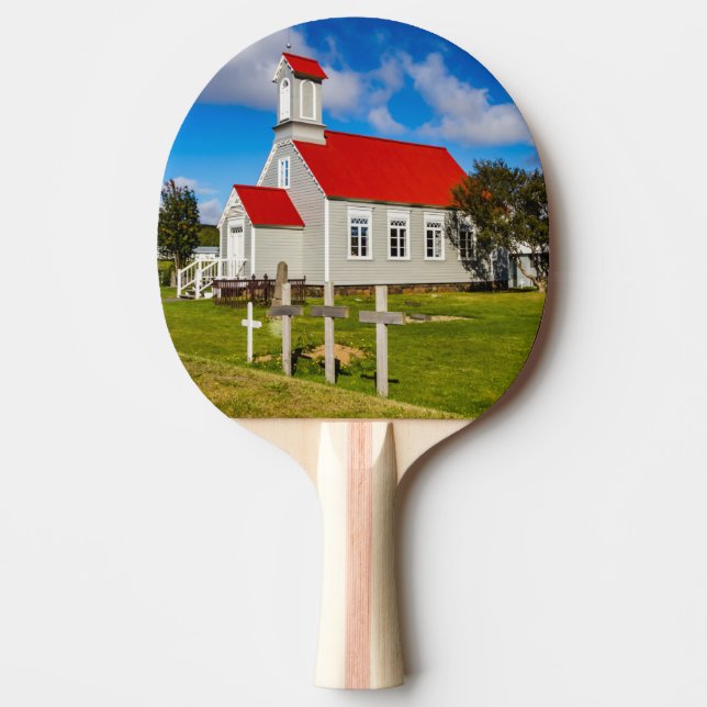 Raquette De Ping Pong Église islandaise (Devant)