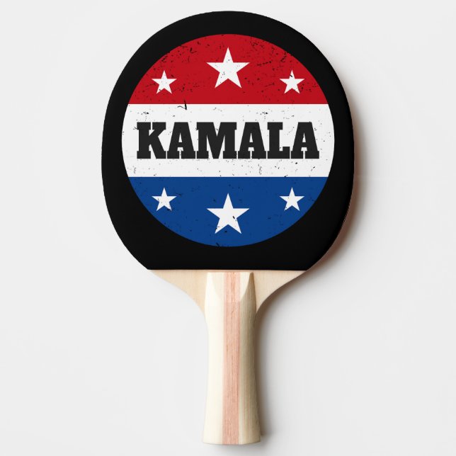 Raquette De Ping Pong Élection de Kamala Harris 2024 V (Devant)