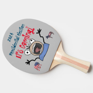 Raquette De Ping Pong Élection présidentielle 2024, c'est imminent !