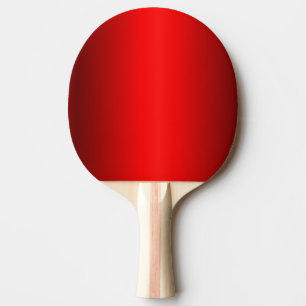 Raquette De Ping Pong Élégant dégradé rouge