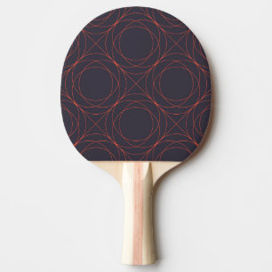 Raquette De Ping Pong Elégant, simple, animé, moderne ligne motif art
