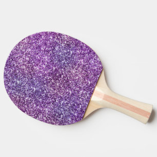 Raquette De Ping Pong Élégant violet Abstrait élégant Motif chic