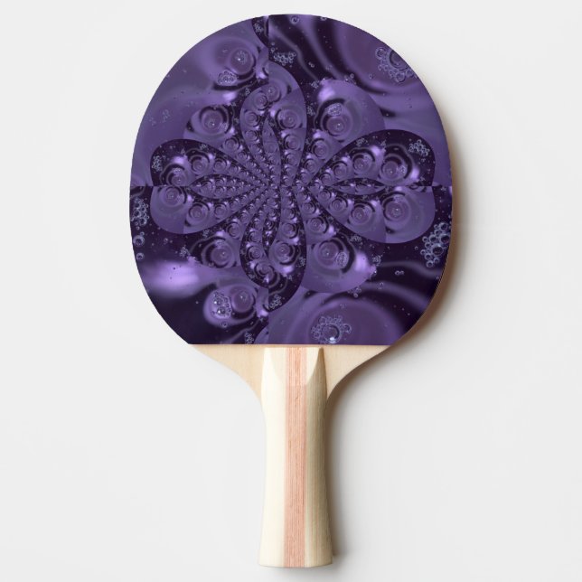 Raquette De Ping Pong Élégante étincelle Royale Purple Liquide (Devant)