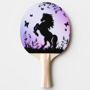 Raquette De Ping Pong Élevage de l'étalon noir