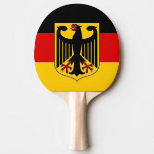 Raquette De Ping Pong emblème allemand