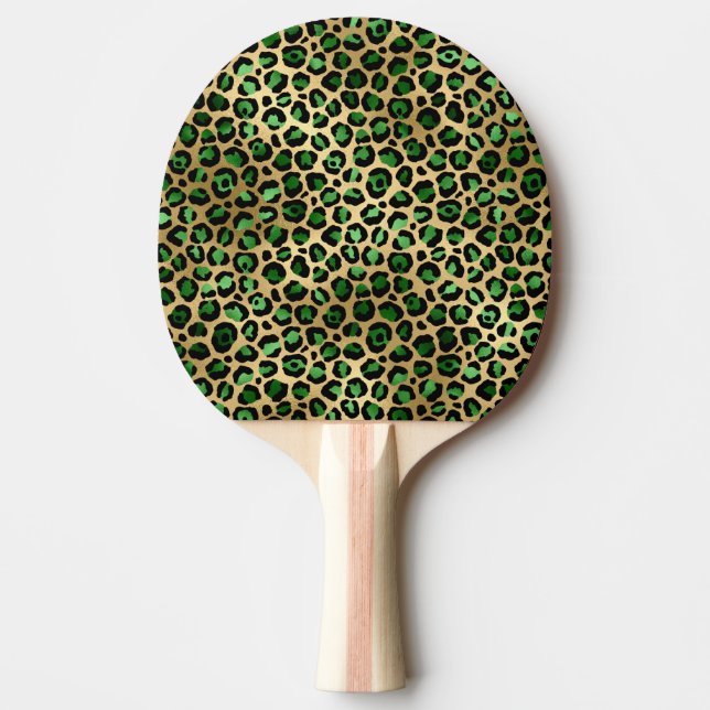 Raquette De Ping Pong Emerald et Gold Safari Series Design 8 (Devant)
