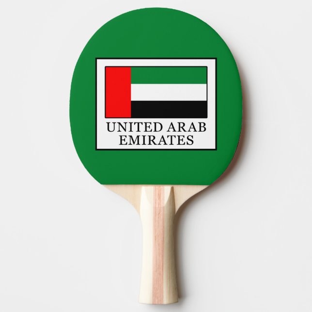 Raquette De Ping Pong Émirats arabes unis (Devant)