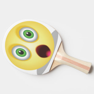 Raquette De Ping Pong Emoji - Le Visage Amusant
